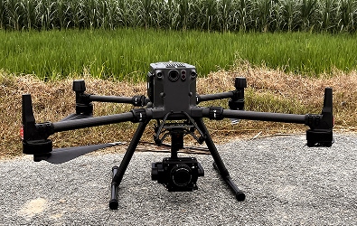 Tethered drones for public health